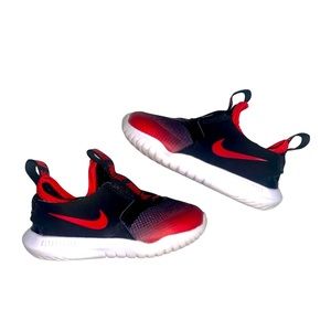 NIB - Nike Flex Runner 9C (TD) Crimson Bliss/MTLC Platnium